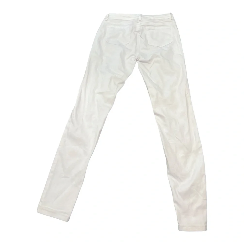 WHITE RIPPED JEAN - Picture 4 of 4